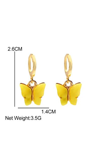 Shiklik MODA أقراط نسائية على شكل فراشة لتعزيز أناقتك