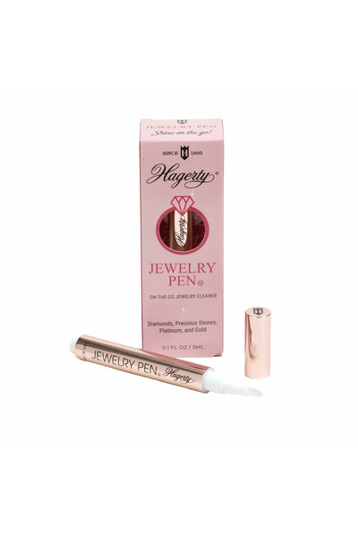 HAGERTY قلم مجوهرات لتنظيف المجوهرات أثناء التنقل