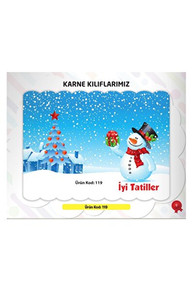 Ata Yayıncılık Обкладинка для табеля успішності Ata Код товару: 119 (20 штук)