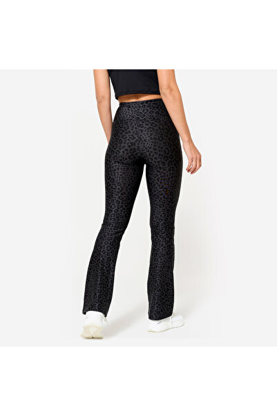 Decathlon Domyos Women's Straight Cut Leggings - Dark Gray