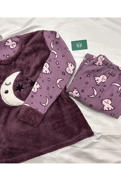 AFİTAP DESİGN Winter Fleece Pajama Set