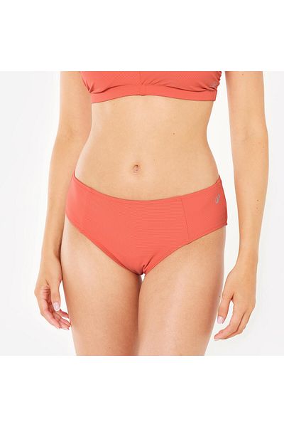 Decathlon Nabaiji Γυναικείο μπικίνι - Πορτοκαλί - Υφή - Λιλά