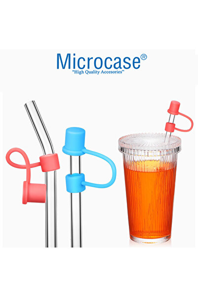 Microcase Yeti ve Stanley Termoslar için Esnek Silikon Pipet Ucu Koruma Kılıfı 8mm-AL4950