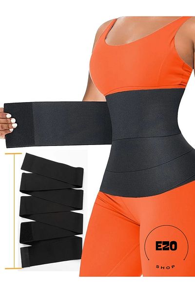 EZOSHOP Waist Trainer 4Mt Belly Sweater Sauna Slimming Waist Fitness Corset Sports Belt
