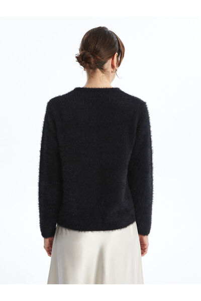 LC Waikiki Crew Neck Women's Knitwear Cardigan