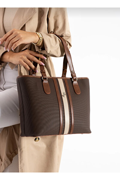 eflanmoda geantă de mână și de umăr supradimensionată pentru femei Miami Polo