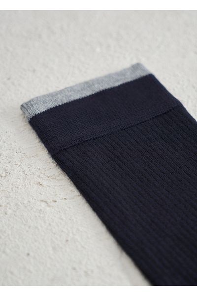 Boris Becker Navy Blue Color Bamboo Socks Set of 12