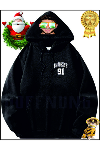 HOFFNUNG هودي كاليفورنيا سان فرانسيسكو ليتر بات بغطاء رأس سويت شيرت