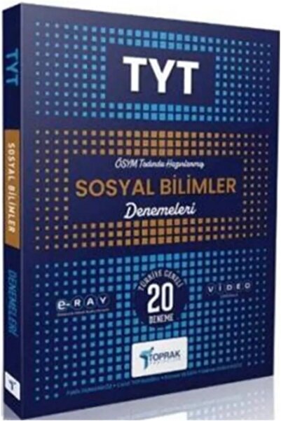 Toprak Yayıncılık Toprak Yayınları TYT Sosyal Bilimler Branş deneme