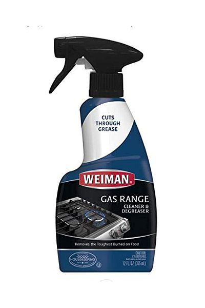 Weiman Gas Range Cleaner & Degreaser -12 fl. oz.Trigger