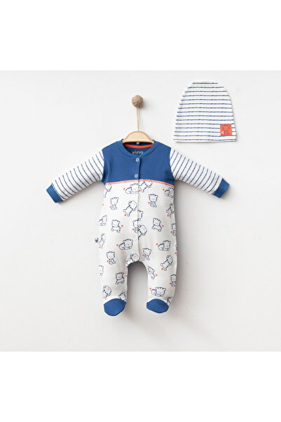 Vina Baby Kids طقم رومبير للأطفال الأولاد مكون من قطعتين من القماش القطني الم...