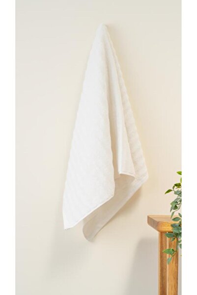 Bluenity Набір рушників для рук/обличчя Alegra з 100% натуральної бавовни, 2 шт., 50x90 + 30x50 см, кремовий