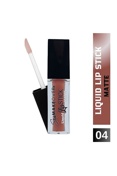 New Well Newwell Make over Studio Liquid Lipstick 04 & Makeup Sponge Gift
