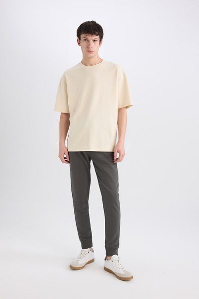 DeFacto Slim-Fit-Jogginghose – Taillenschnürung, elastisches Bein, Reißverschlusstaschen 3154717