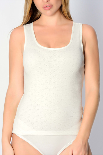 AUW Women's Cotton Jacquard Wide Sleeve Sleeve # Aydinunderwear