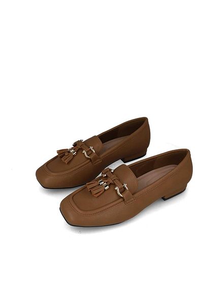 MENBUR WOMEN SHOES TAN SLIPPERS