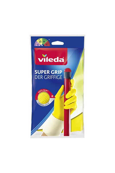 Vileda Gloves-Supergrip - medium
