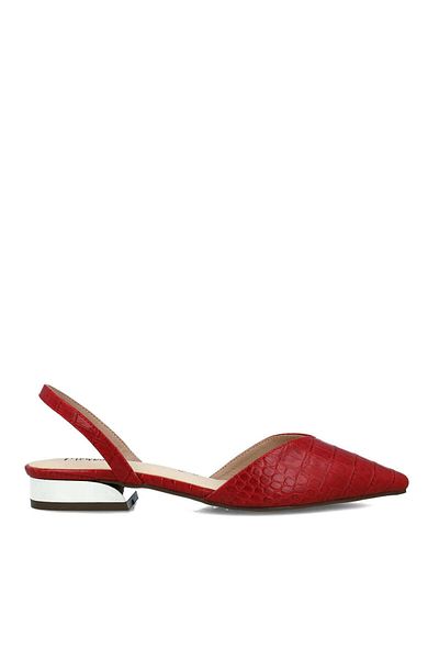 MENBUR WOMEN SHOES RED SLIPPERS