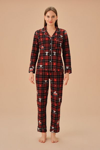 SUWEN Set de pijamale masculine Koalina