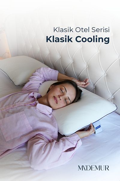 MA'DEMUR Antiperspirant (Cooling Effect) Visco Pillow 60X40X15 cm