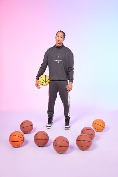 DeFacto Shaquille O'Neal Boxy Fit Zip-Up Sweatshirt - Stand Collar Anthracite D1515Ax24Au