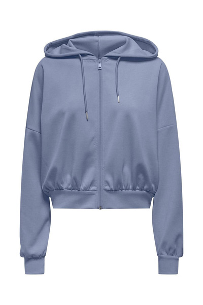 ONLY 15339813 ONLALINA LIFE L/S ZIP HOOD BOX CC SWT