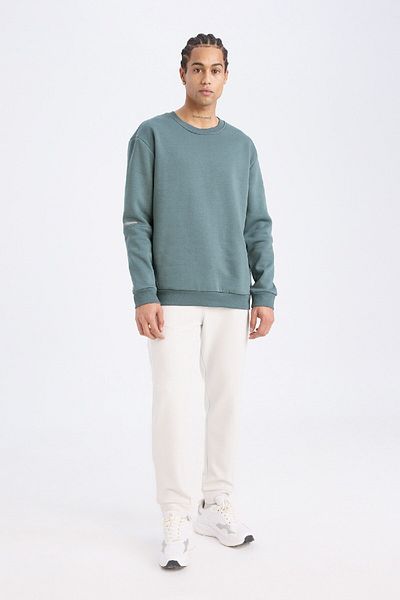 DeFacto Fit Slim Fit Slim Fit Skuba Sweatpants - Ελαστικά πόδια και τσέπες