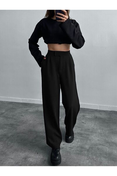 Patreon Women's Lycra Palazzo Pants with Velcro