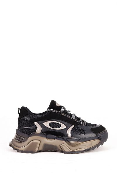 Mamito Ayakkabı MNR 60115 Αθλητικά παπούτσια με ψηλή σόλα Lace Up