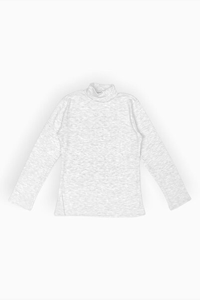 Mnk Baby&Kids تي شيرت مدرسي للفتيات من القطن الممشط بياقة نصفية ورقبة عالية M...