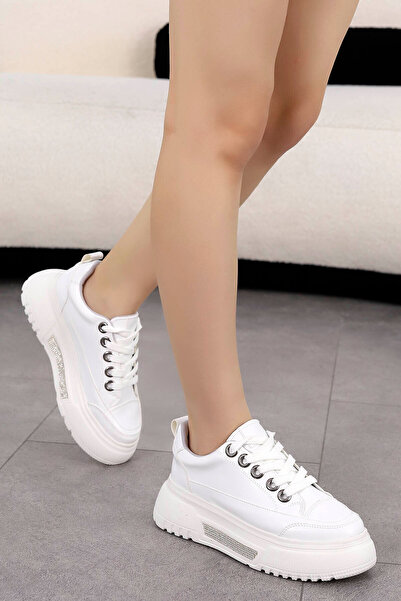 Mamito Ayakkabı Mnr 30136 High-Top Stone Sneakers