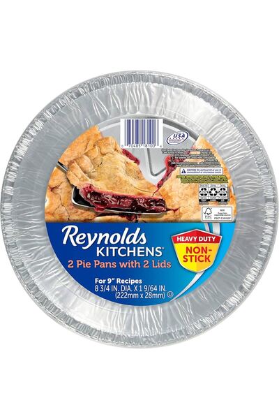 Reynolds قالب فطيرة من رقائق الألومنيوم مقاس XL، عبوتان