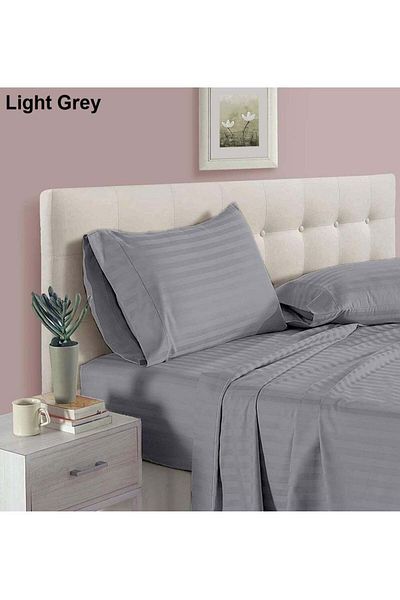 BabyCara 3-Piece Hotel Style Duvet Cover Set Without Filler Single Size