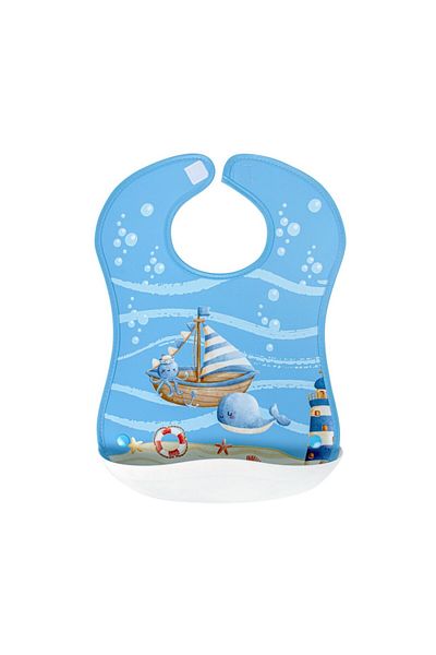 Sevi Bebe Plastic Pocket Apron Lighthouse