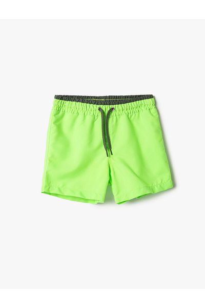Koton Swimsuit Printed Tie Waist