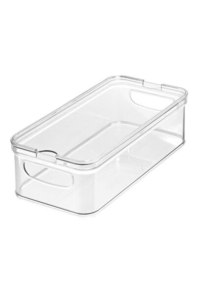 İdesign صندوق رقائق البطاطس RPET شفاف مقاس 6 × 12 بوصة