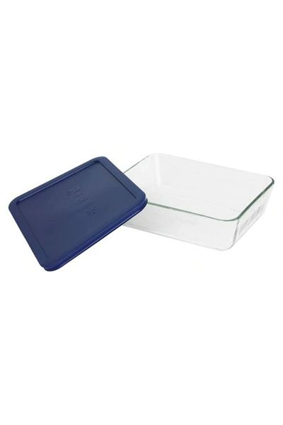 Pyrex Baking Dish With Lid Clear Glass 6Cup