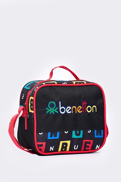 United Colors of Benetton Cutie de prânz neagră - Model 13173