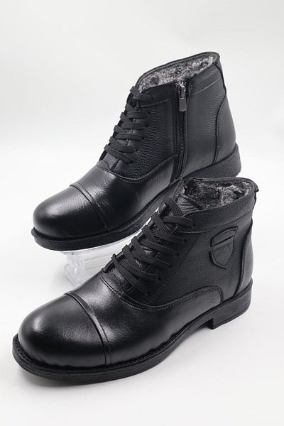 nazenintasarımlar Ανδρικό Γνήσιο Δερμάτινο Μαύρο Casual με φερμουάρ