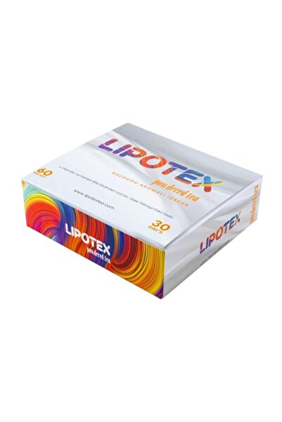 Lipotex Tea Detox Çayı 30 Günlük Kullanım Ahududu Aromalı 60 sachet