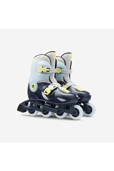 Decathlon Kids Roller Skates - Blue/Yellow - Play5
