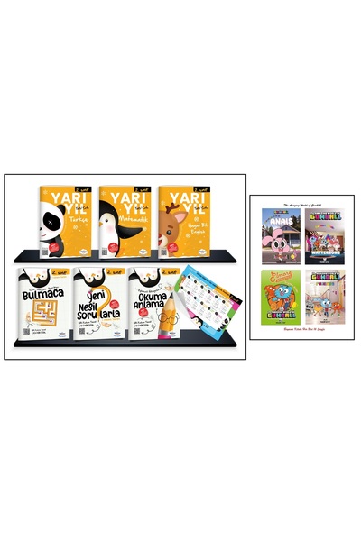 öğretmen evde 2. Sınıf Yarıyıl Tatil Seti (2024-2025) | Öğretmen Evde Yayınla...