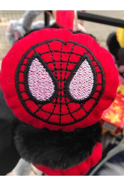 GA Mark Spiderman Spiderman Figured Boy's Plush Headset Is Our Own Production.