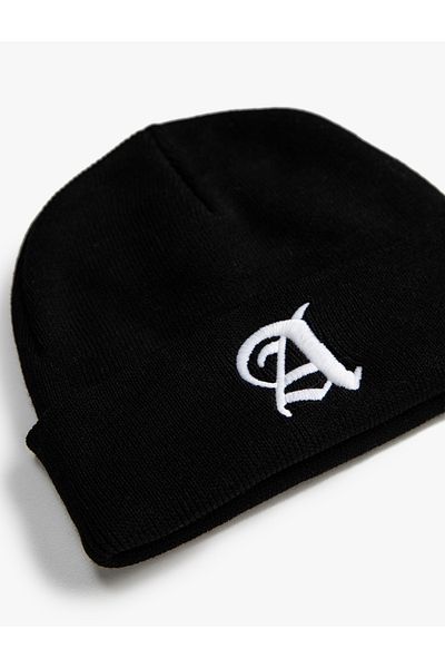 Koton Letter Embroidered Beret