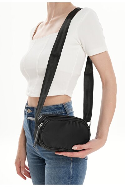 WITH-W حقيبة كروس صغيرة موديل جينا - عمود قابل للتعديل وجيب