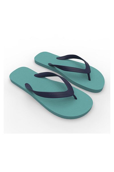 Decathlon Olaian Children's Flip Flops - Turquoise - 100