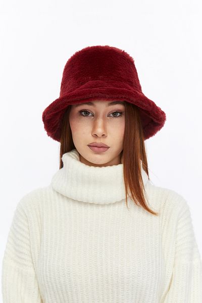 Aghilo Plush Women's Hat - Plum