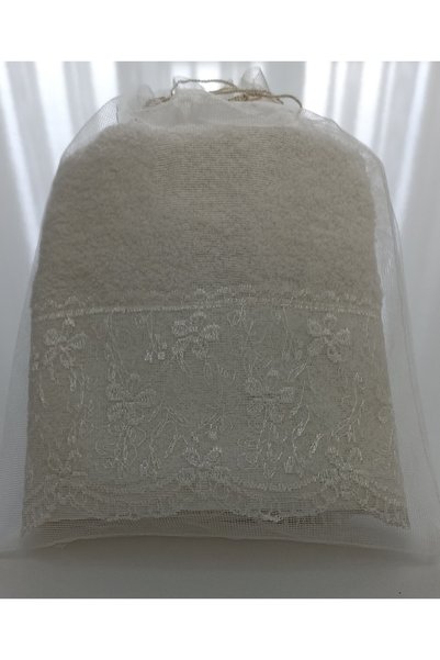 FNT Scalloped Guipure Towel 40*70 Cotton
