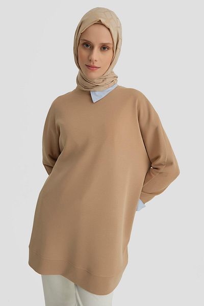 Armine Μπισκότο με μανίκια 24kd4225 Model Bat Sleeve