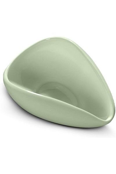 MIBRU Coffee tea and ceramic doser plate light green